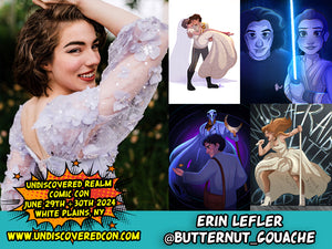 Erin Lefler Undiscovered Realm Comic Con Westchester County Center White Plains New York