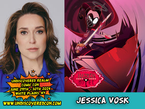 Jessica Vosk Hazbin Hotel Undiscovered Realm Comic Con Westchester County Center White Plains New York