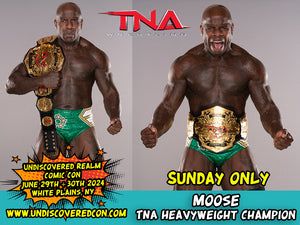 Moose TNA Champion Undiscovered Realm Comic Con Westchester County Center White Plains New York