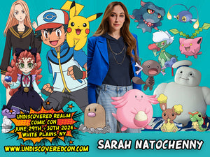 Sarah Natochenny Undiscovered Realm Comic Con Westchester County Center White Plains New York