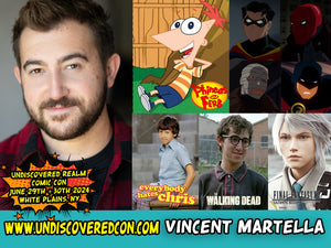 Vincent Martella Phineas and Fern Undiscovered Realm Comic Con Westchester County Center White Plains, New York